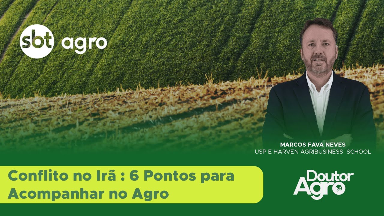 Conflito no Irã: 6 Pontos para Acompanhar no Agro | DoutorAgro | Marcos Fava Neves