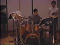 brian resnick (drumset) and stephen gosling (piano) perform the third part of john psathas's duo. at brian's 1996 juilliard recital. recording available on the rattle cd 