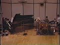 brian resnick (drumset) and stephen gosling (piano) perform the third part of john psathas's duo. at brian's 1996 juilliard recital. recording available on the rattle cd 