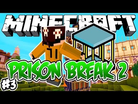 A NOVA CELA?! - PRISON BREAK 2: Minecraft #3