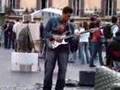Sultans of Swing Piazza Navona Street Performer
