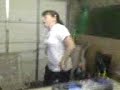 Dimmick doing the macarena