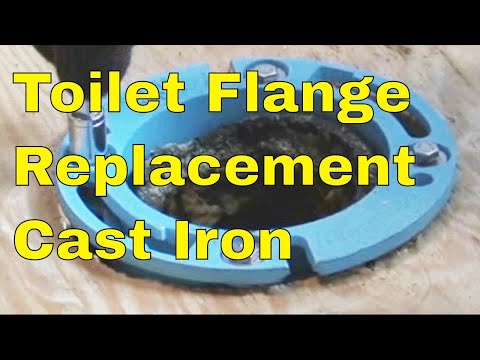 how to remove pvc toilet flange
