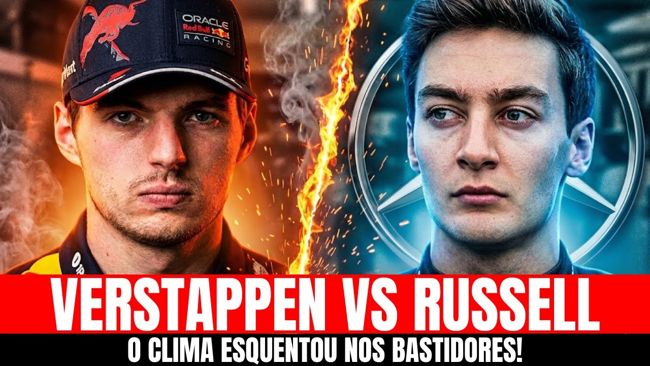 George Russell vs Max Verstappen: A batalha pelo título da Fórmula 1 2026.