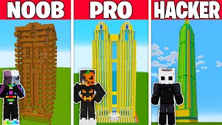 NOOB vs PRO vs HACKER: EN UZUN GÖKDELEN YAPI KAPI