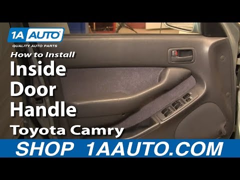 How To Install Replace Rear Inside Door Handle Toyota Camry 92-96 1AAuto.com