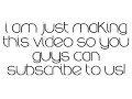 Please subscribe to our shared account :]