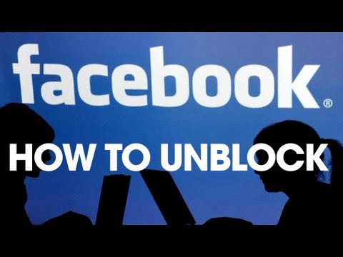 how to unblock someone of facebook