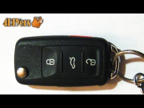 how to change battery in vw key