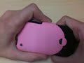 iPhone 3G 3GS 2 Piece Rubberized Plastic Case LIGHT PINK