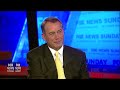 Speaker John Boehner appeared on Fox News Sunday with Chris Wallace today to discuss ongoing Republican efforts to help create new jobs. More here: www.speaker.gov