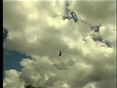 Kiter Blown Away