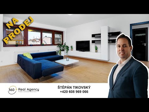Video Velkorysý byt 3–4+kk v prémiové lokalitě u centra Českých Budějovic.
