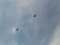 GWS f-15 squad manuvers over UFO
