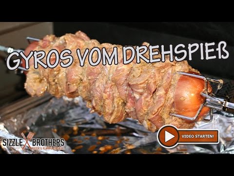 Gyros vom Drehspieß - Gyros vom Gasgrill - SizzleBrothers