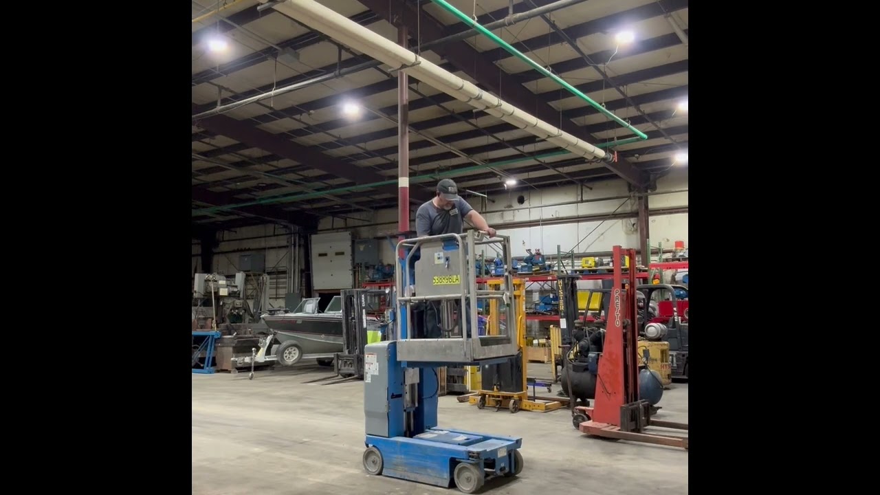 1 - PREOWNED 2017 GENIE SCISSOR LIFT, MODEL #:GR-12, S/N: GRP-50314