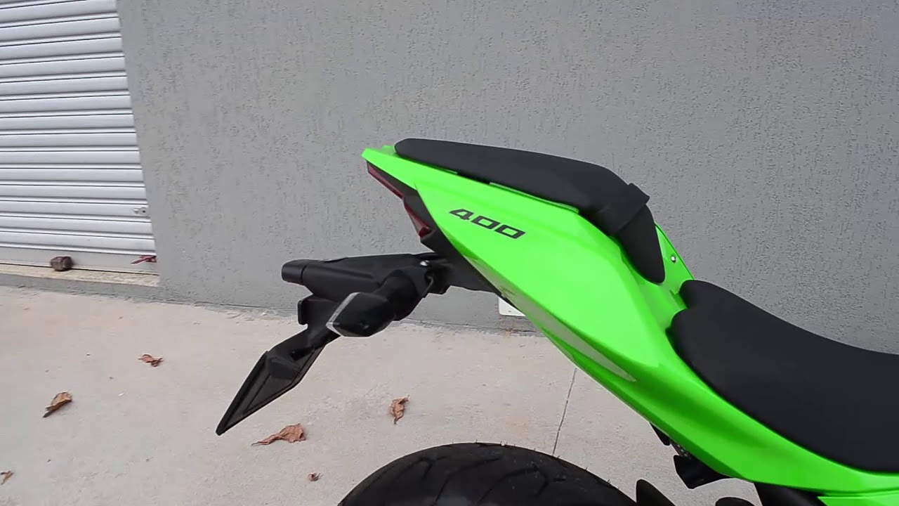 Capa do vídeo  Escapamento Hurrimade Evolution Full Kawasaki Ninja 400 2018 a 2022