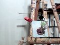 Daily Painting - Red Onion - time lapse by Manuela Valenti