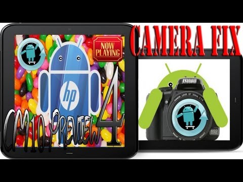 how to fix camera on hp touchpad