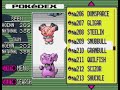 My full Pokedex in Pokemon Emerald
