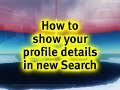 How to show your stuff in our new Search - SL Video TuTORial