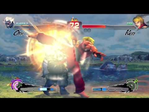 Super Street Fighter 4 - Arcade play-through of Oni. I am no Pro! So, please watch for the story and not skill.