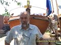 van 12 meter in zijn tuin