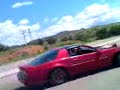 firebird quemando llanta