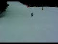 Jordyn crashes skiing at Boyce Park