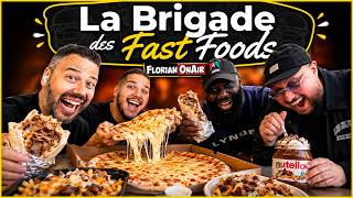 La BRIGADE DES FAST-FOODS revient ! Kebab, Cheezy Pizza XXL, Méga Milkshake, ...
