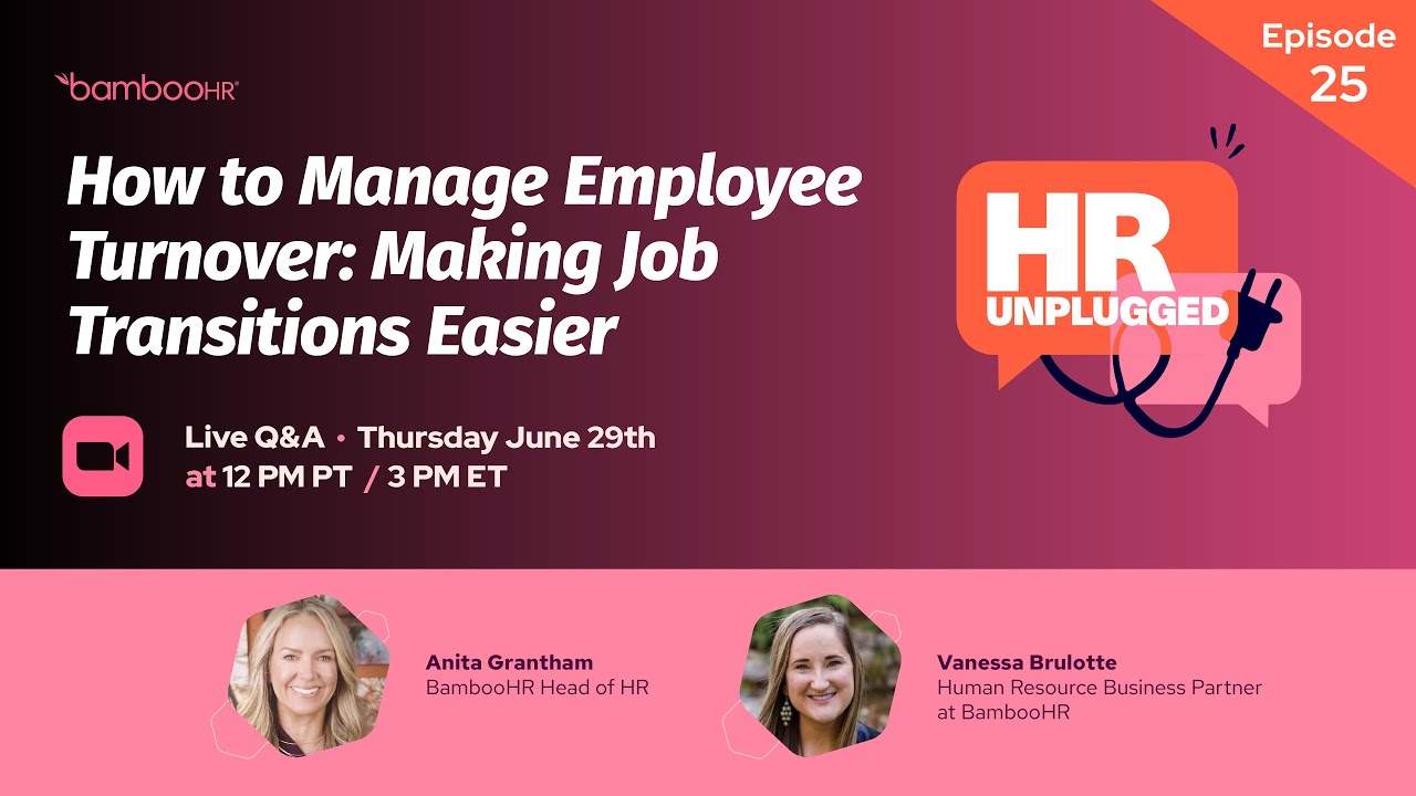 What can you do about low performers in the workplace | HR Unplugged | BambooHR