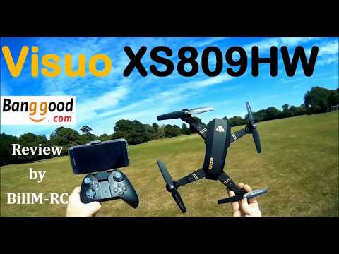 Visuo XS809HW review - including Day & Night flights