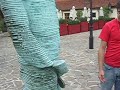 Kafka peeing statues