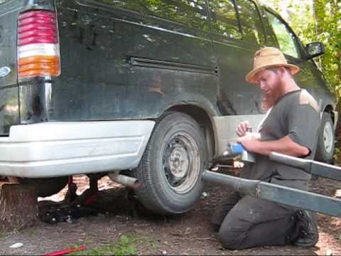 Fixing the rear breaks on Ford Aerostar