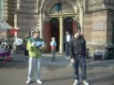 This is a short video of a friends-rap-band in the towncentre of Doetinchem.Unfortunately the sound is not recorded when zooming in/-out!!!