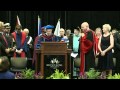 President Dr. David Docherty Robing