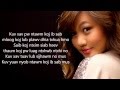 Kristine Xiong Lub Sijhawm with Lyrics