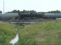 ATSF Warbonnet Leads BNSF Ethanol Train [HD]