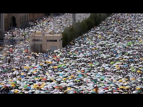 Hadsch nach Mekka: Muslime feiern Arafat-Tag