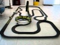 Another HUGE HO Slot Car Racing Set with Tyco 440-X2 Red Lamborghini