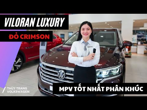 Volkswagen Viloran Mpv cao cấp tốt nhất phân khúc - Đỏ/ Nội thất: Nâu