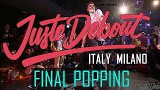 Neji & Xfive vs Shorty & Boogiesa (GANGASTABOOGALOOS CREW) – JUSTE DEBOUT 2019 ITALY POPPN FINAL