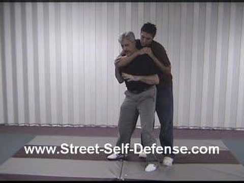 Self Defense - Rear Strangle - alternate defense