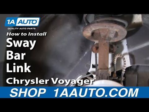 How To Install Replace Sway Bar Link Dodge Caravan 96-07 Chrysler Town and Country – 1AAuto.com
