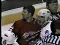 Irbe punches Ciccarelli 93-94 playoffs