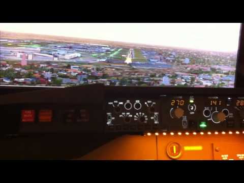 London heathrow boeing 737 final approach