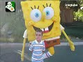 Youssif meets Spidey, gets hero hug يوسف في كلفورنيا