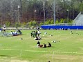 Brandon Terry running the 200m