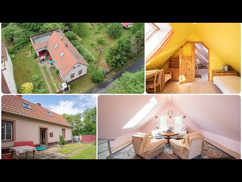 Video Prodej RD 4+1 s garáží v Malešově u Hoštky - 310 m2 pozemek