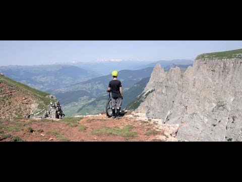 The Symbol || Dolomites Unicycle Downhill